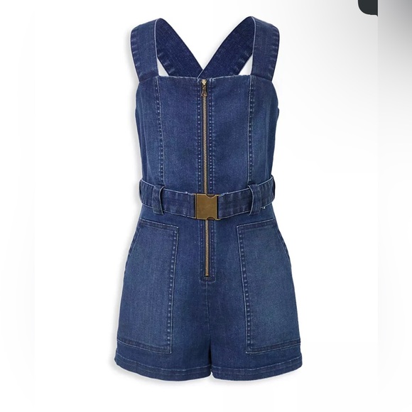Bardot Junior Girl's Nel Utility Playsuit- neverworn
